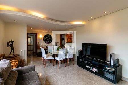 Sala de apartamento à venda com 3 quartos, 100m² em São Pedro, Belo Horizonte