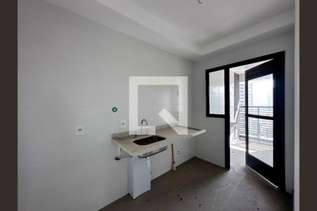 Cozinha de apartamento à venda com 2 quartos, 61m² em Jardim das Acacias, São Paulo