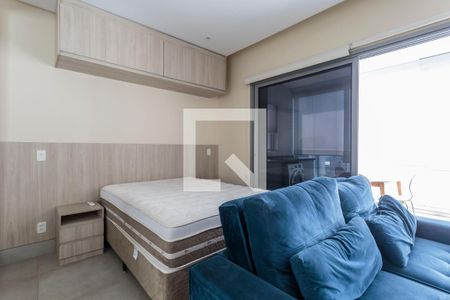 Sala/Quarto de kitnet/studio para alugar com 1 quarto, 45m² em Indianópolis, São Paulo