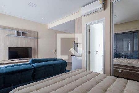 Sala/Quarto de kitnet/studio para alugar com 1 quarto, 45m² em Indianópolis, São Paulo