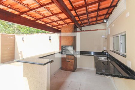 Casa de condomínio à venda com 123m², 3 quartos e 2 vagasÁrea externa - Área Gourmet