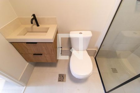 Studio à venda com 38m², 1 quarto e sem vaga Studio à venda com 38m², 1 quarto e sem vagaBanheiro