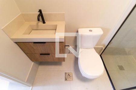Studio à venda com 38m², 1 quarto e sem vaga Studio à venda com 38m², 1 quarto e sem vagaBanheiro