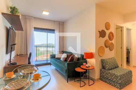 Sala de apartamento à venda com 2 quartos, 45m² em Santo Amaro, São Paulo