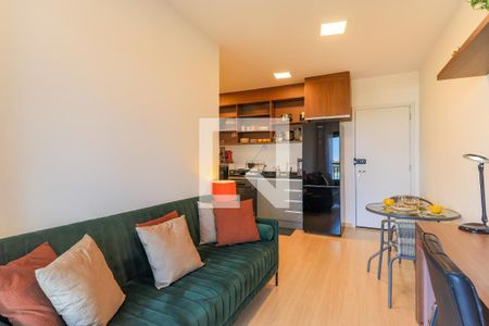 Sala de apartamento à venda com 2 quartos, 45m² em Santo Amaro, São Paulo