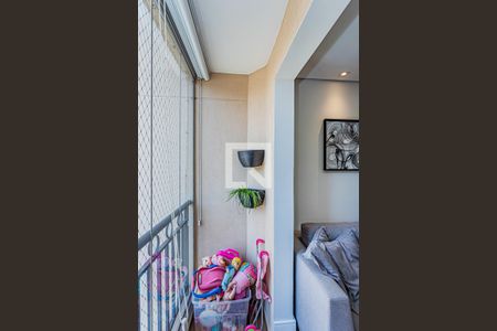 Varanda sala de apartamento à venda com 2 quartos, 48m² em Freguesia do Ó, São Paulo