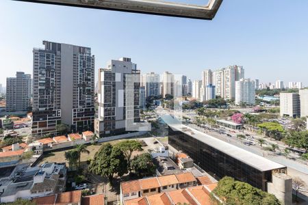 Vista da Sala de apartamento para alugar com 3 quartos, 96m² em Jardim das Acácias, São Paulo