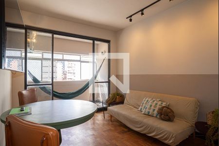 Sala/Quarto de kitnet/studio para alugar com 1 quarto, 40m² em Consolação, São Paulo