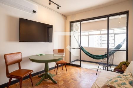 Sala/Quarto de kitnet/studio para alugar com 1 quarto, 40m² em Consolação, São Paulo