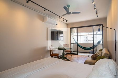 Sala/Quarto de kitnet/studio para alugar com 1 quarto, 40m² em Consolação, São Paulo