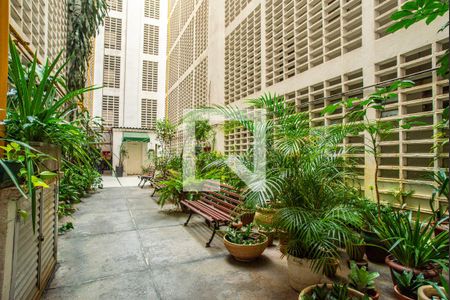 Área comum - Jardim de kitnet/studio para alugar com 1 quarto, 40m² em Consolação, São Paulo