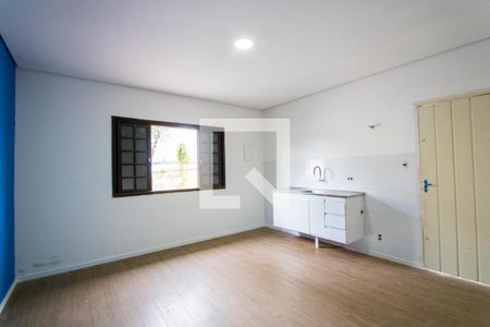 Sala/Quarto/Cozinha de casa para alugar com 1 quarto, 25m² em Casa Branca, Santo André