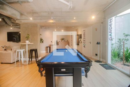 Studio para alugar com 27m², 1 quarto e sem vagaSalão de jogos