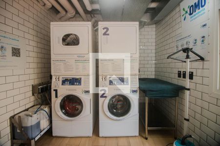 Studio para alugar com 27m², 1 quarto e sem vagaLavanderia