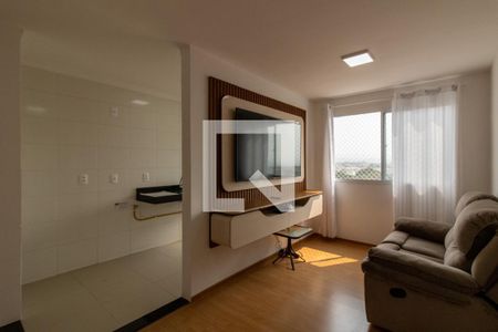 Sala de apartamento para alugar com 2 quartos, 43m² em Vila Barros, Guarulhos
