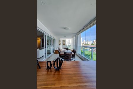 Varanda da Sala de apartamento para alugar com 3 quartos, 242m² em Água Branca, São Paulo