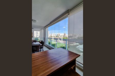Varanda da Sala de apartamento para alugar com 3 quartos, 242m² em Água Branca, São Paulo