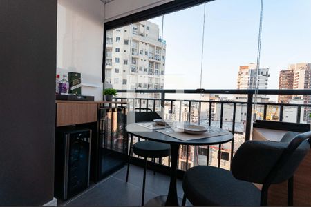 Apartamento à venda com 31m², 1 quarto e sem vagaVaranda