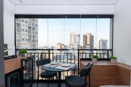 Apartamento à venda com 31m², 1 quarto e sem vagaVaranda