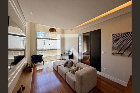 Sala de apartamento para alugar com 2 quartos, 85m² em Cidade Monções, São Paulo