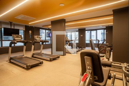 Studio à venda com 24m², 1 quarto e sem vagaÁrea comum - Academia