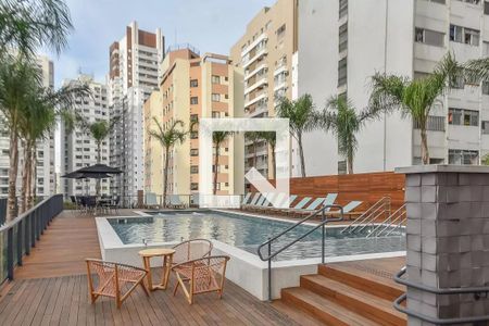 Studio à venda com 24m², 1 quarto e sem vagaÁrea comum - Piscina
