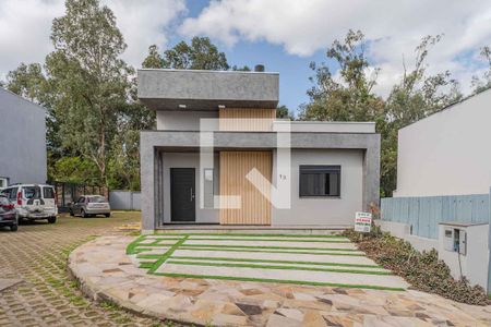 Casa de condomínio à venda com 122m², 3 quartos e 2 vagasFachada