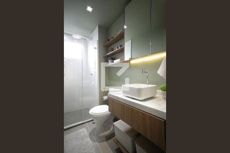 Studio à venda com 32m², 1 quarto e sem vagaBanheiro Studio