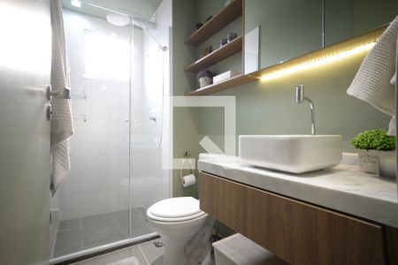 Studio à venda com 32m², 1 quarto e sem vagaBanheiro Studio