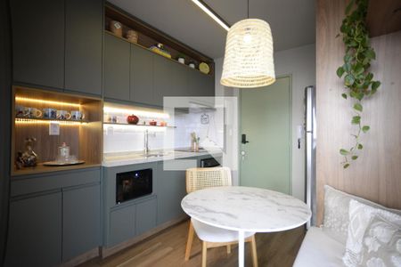 Studio à venda com 32m², 1 quarto e sem vagaCozinha Studio