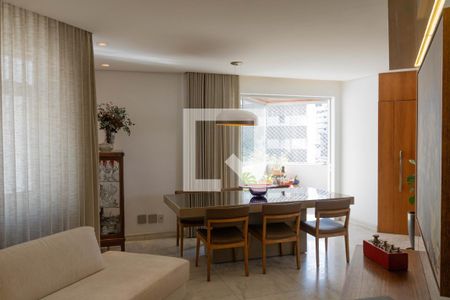 Sala de apartamento para alugar com 4 quartos, 147m² em Buritis, Belo Horizonte