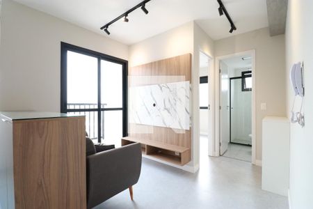 Sala de apartamento para alugar com 1 quarto, 27m² em Barra Funda, São Paulo