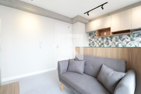 Sala de apartamento para alugar com 1 quarto, 27m² em Barra Funda, São Paulo