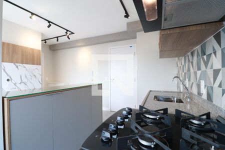 Apartamento para alugar com 27m², 1 quarto e sem vagaDetalhe da cozinha