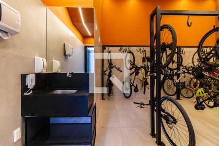 Studio à venda com 25m², 1 quarto e sem vaga Studio à venda com 25m², 1 quarto e sem vagaÁrea comum - Bicicletário