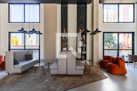 Studio à venda com 25m², 1 quarto e sem vaga Studio à venda com 25m², 1 quarto e sem vagaÁrea comum - Salão de festas