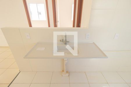 Apartamento para alugar com 44m², 2 quartos e 1 vagaDetalhe da Cozinha