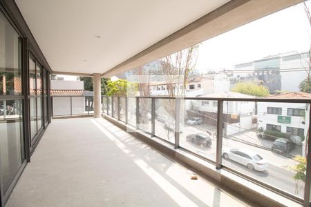 Varanda de apartamento à venda com 4 quartos, 210m² em Jardim Paulista, São Paulo