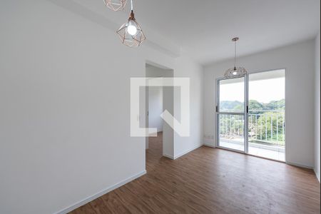 Sala de apartamento para alugar com 3 quartos, 76m² em Morro Nova Cintra, Santos