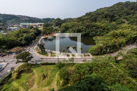 Vista de apartamento para alugar com 3 quartos, 76m² em Morro Nova Cintra, Santos