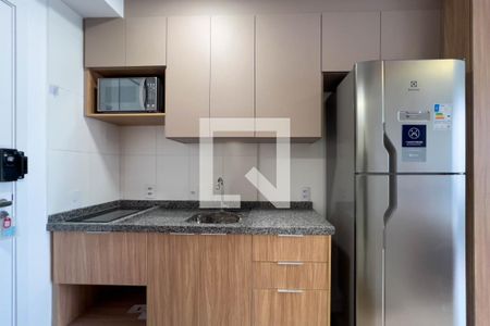 Cozinha de kitnet/studio à venda com 1 quarto, 22m² em Vila Mariana, São Paulo