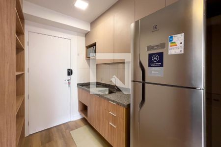 Cozinha de kitnet/studio à venda com 1 quarto, 22m² em Vila Mariana, São Paulo