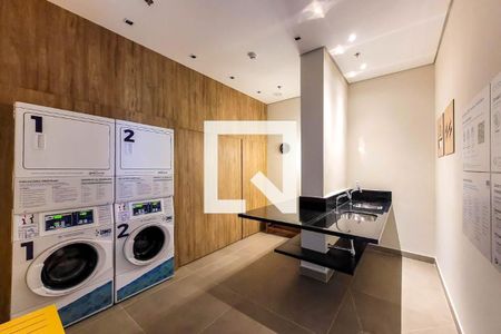 Studio à venda com 22m², 1 quarto e sem vagaLavanderia