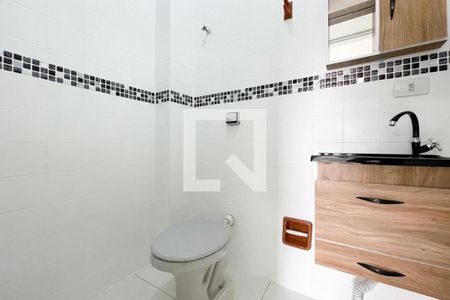 Banheiro Social de apartamento para alugar com 1 quarto, 40m² em Parque Sao Jose, São Bernardo do Campo