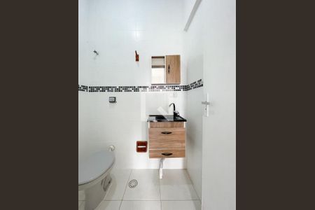 Banheiro Social de apartamento para alugar com 1 quarto, 40m² em Parque Sao Jose, São Bernardo do Campo