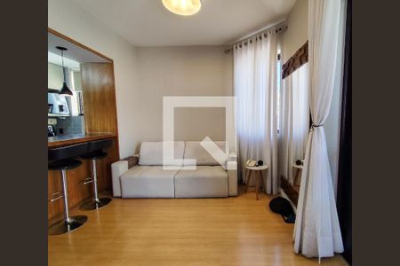 Sala de apartamento para alugar com 1 quarto, 54m² em Funcionários, Belo Horizonte