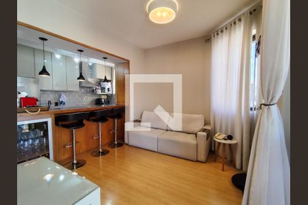 Sala de apartamento para alugar com 1 quarto, 54m² em Funcionários, Belo Horizonte