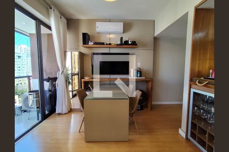 Sala de apartamento para alugar com 1 quarto, 54m² em Funcionários, Belo Horizonte