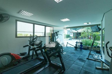 Apartamento à venda com 61m², 1 quarto e 2 vagasÁrea comum - Academia