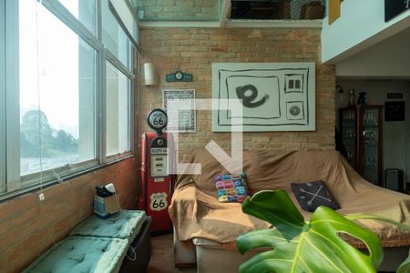 Apartamento à venda com 61m², 1 quarto e 2 vagasSala